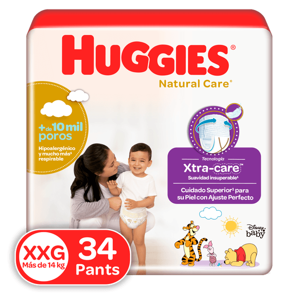 Pañal Pants Natural Care Etapa 5 (XXL) - Huggies