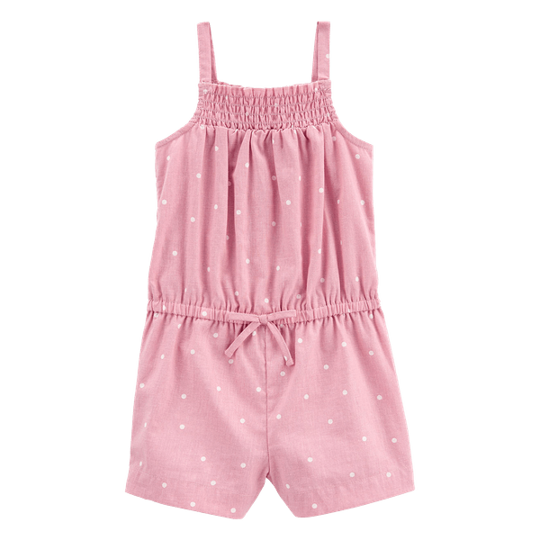 Enterizo Manga Sisa Rosado Niñas - Oshkosh